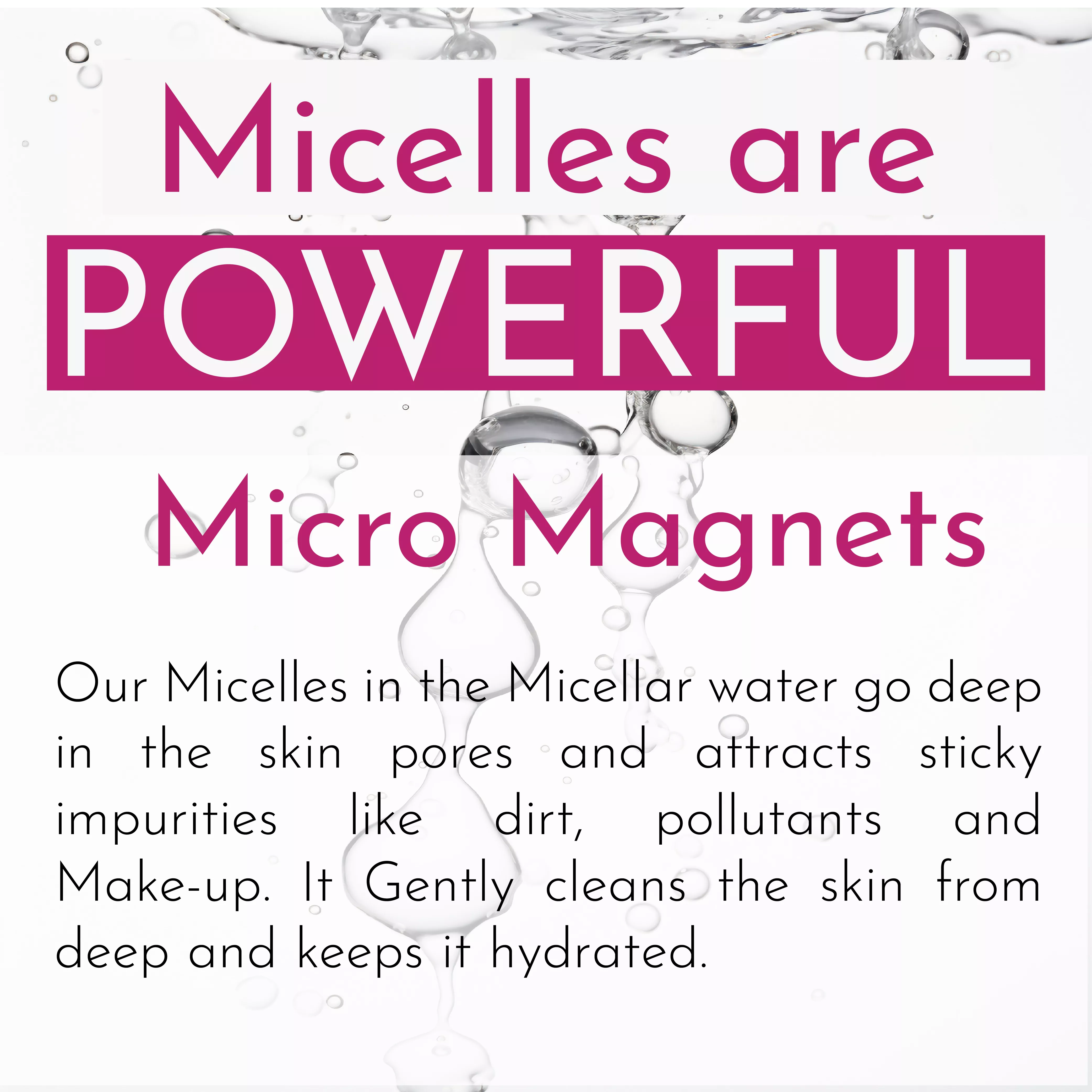 Kf- Micellar Cleansing Water (Cyclopentasilozane + Isohexadecane) -300Ml.
